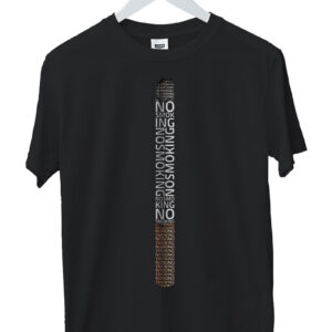 تیشرت طرح no smocking